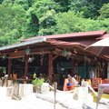 A cafe managed by European Couple on Kapas Island