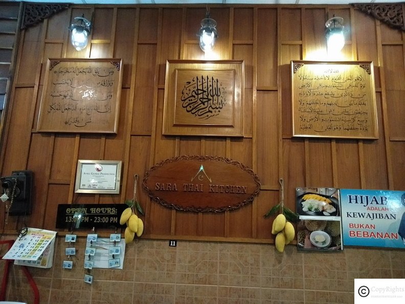 Sara's Kitchen Thai Restaurant in Kuantan