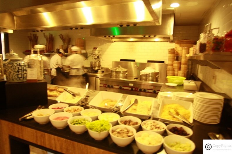 A good mix of local and continental food at Sarkies Penang