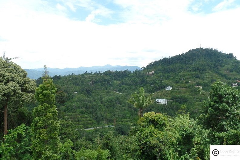 Beautiful view of Berjaya Hills from Clock Tower