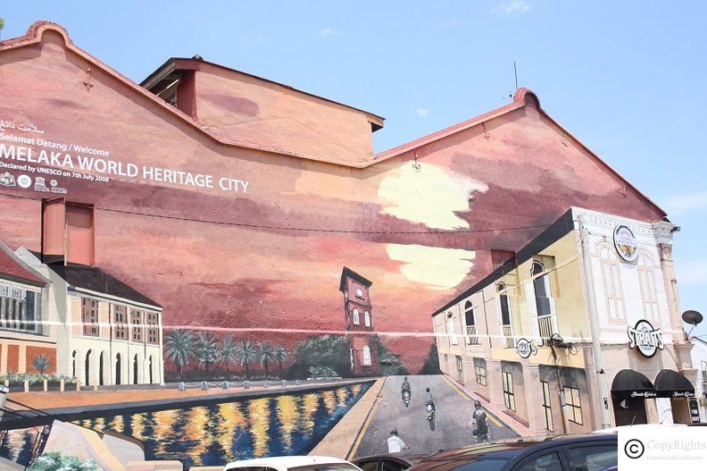 Wall Mural at Melaka