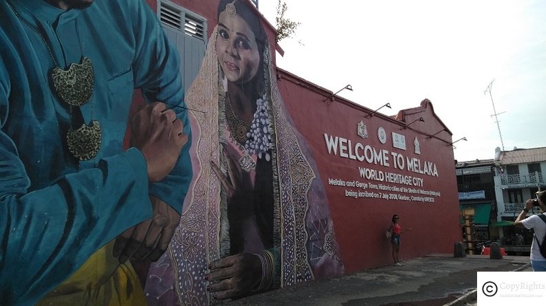 Beautiful Murals in Melaka