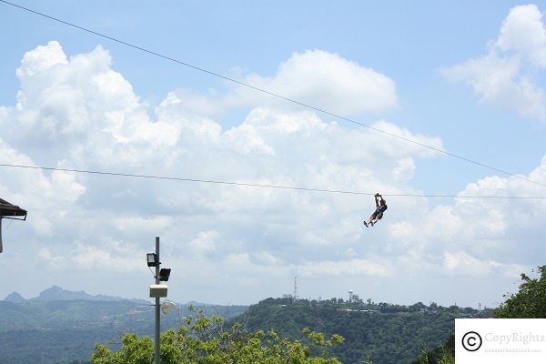 A zipline adventure at the SkyRanch?