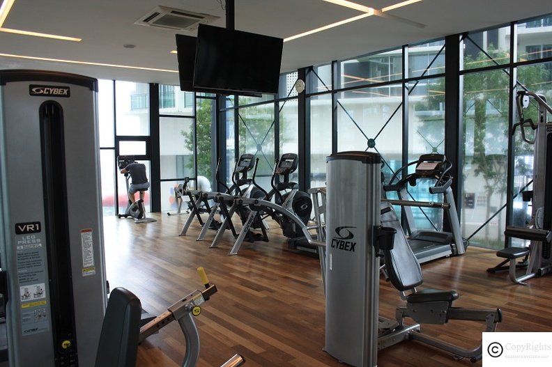 Gym at Shoreline Residence