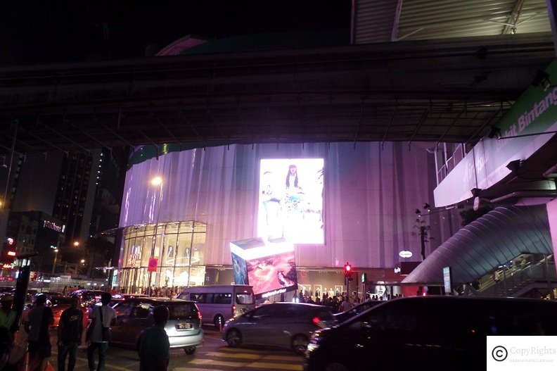 Shopping Malls at Bukit Bintang in Kuala Lumpur