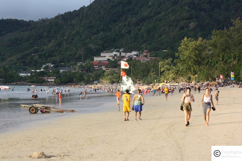 Beautiful view of Patong Beach Phuket