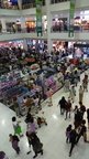 A busy shopping Mall in Malacca - Makhota Parade