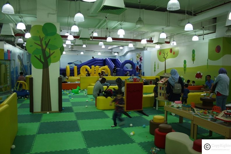 Kids zone is a great place for young children at Mahkota Parade Shopping Mall