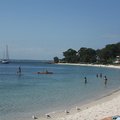 Clear Calm waters of Nelson Bay NSW are ideal for swimming and water sports