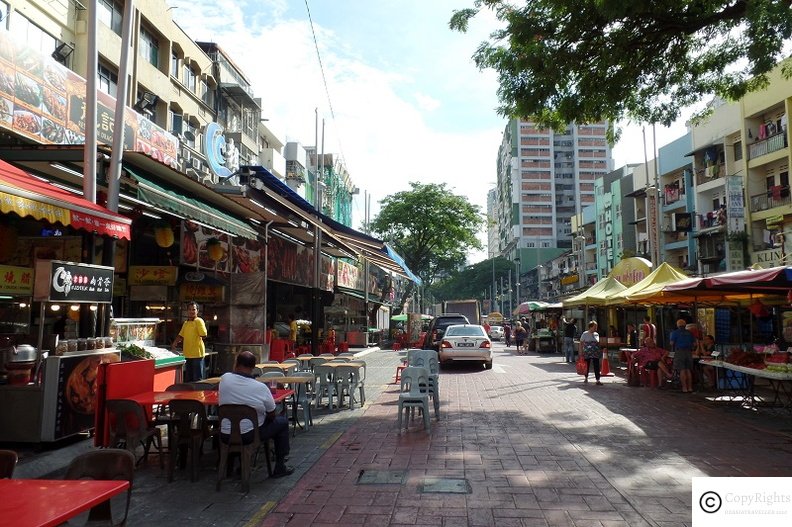 Jalan Alor at Day Time