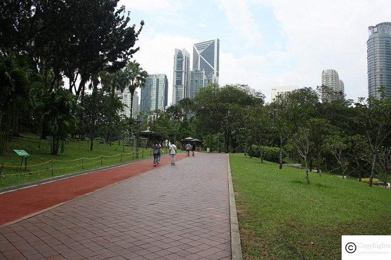 KLCC Park in Kuala Lumpur