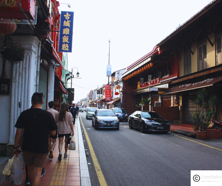 Exploring Jonker Walk area - home to art galleries, antique shops and shophouses