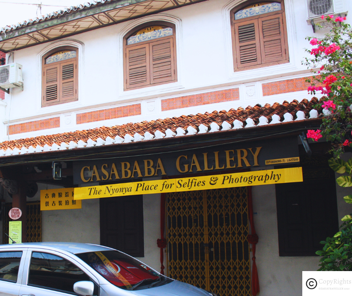 Nyonya Architecture on Jonker Walk in Malacca